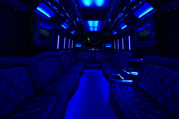 party bus interior
