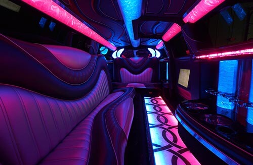 range rover limo interior